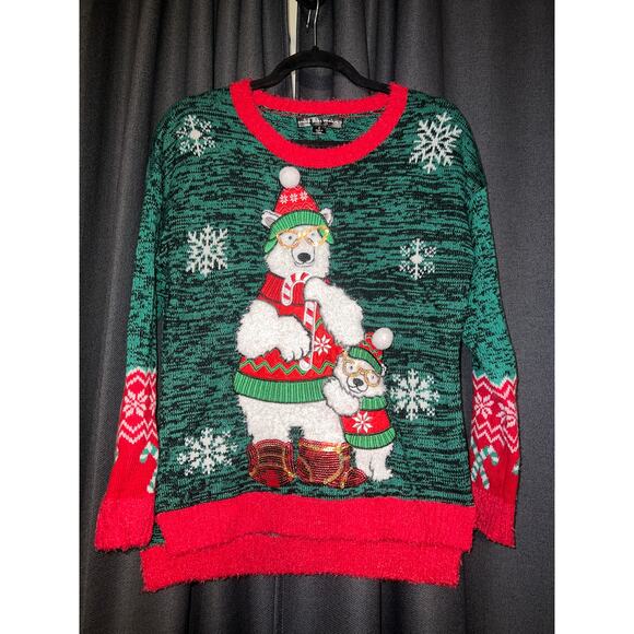 Ugly Christmas Sweater Xmas Size Small - Picture 1 of 3